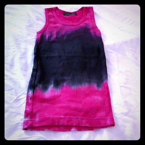 Girls Tie Dye Tank Top (Matching Shorts Available)